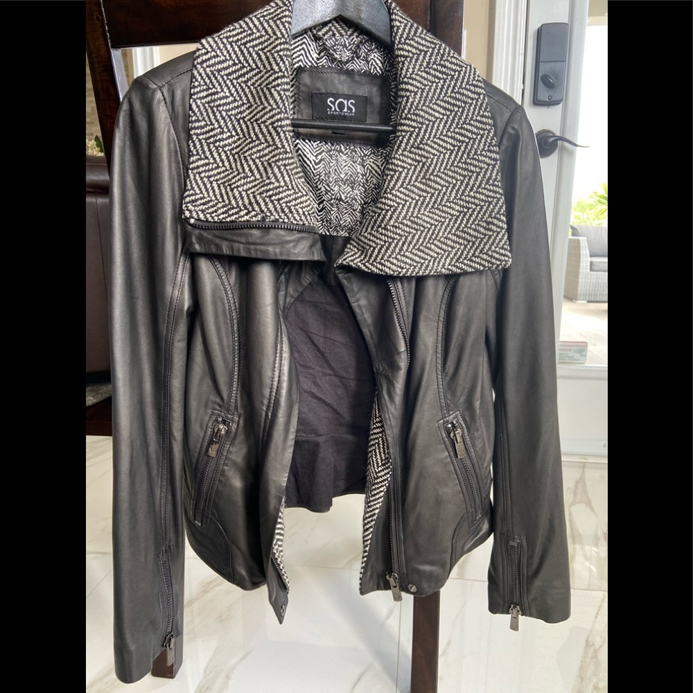Brand new SAS leather jacket